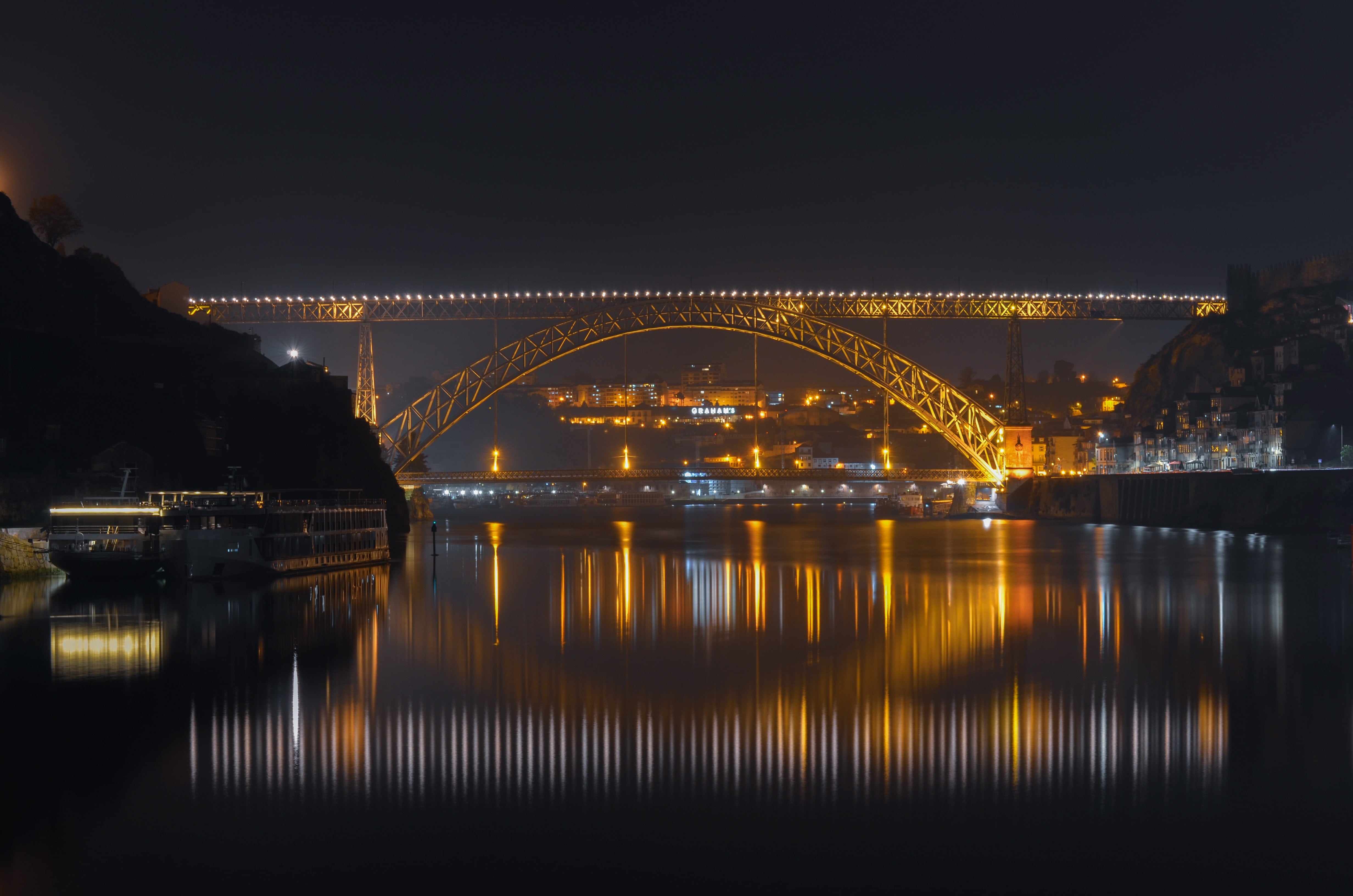 Porto at night. Credit: Afonso Eduardo