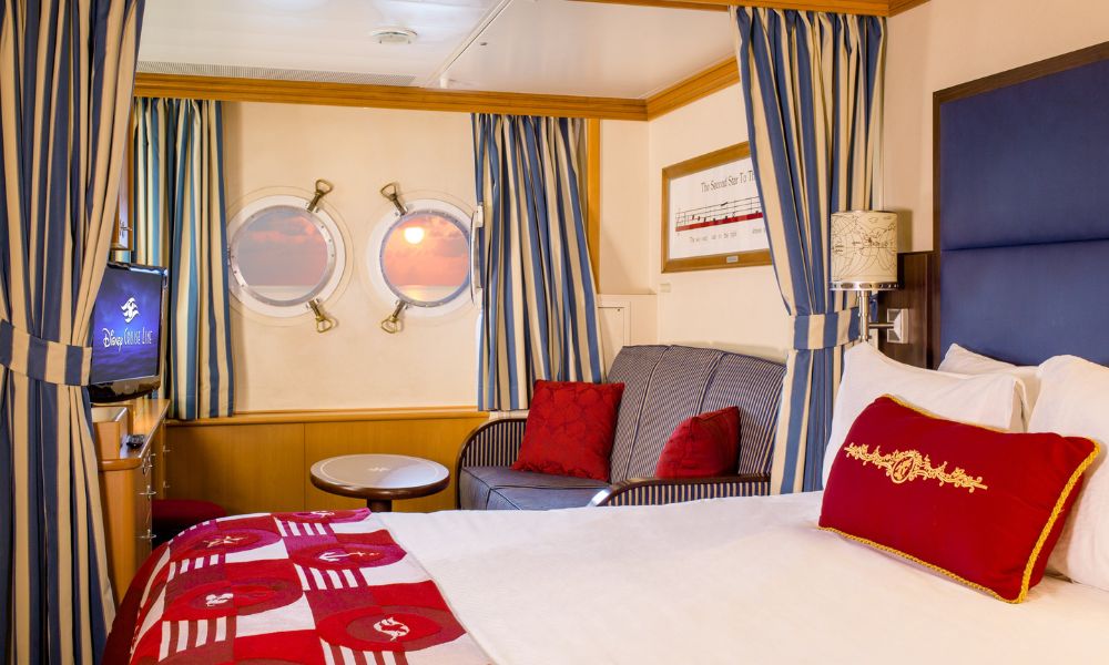 Disney Cruise stateroom